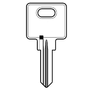 OJ6R Silca  1674  OJ12R   OJ-12 - Zylinderschlüssel