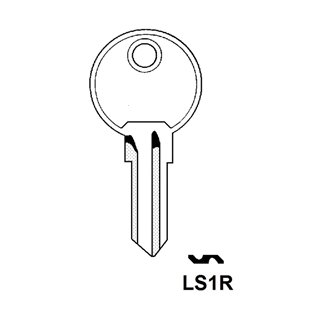 LS1R Silca   973½    LAS3R   LAS1S   LAS-V - Zylinderschlüssel