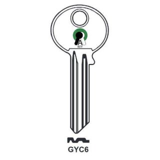 GYC6  Silca Anlageschlüssel