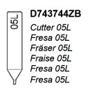Fräser Ø 6.0mm - 05L - D743744ZB