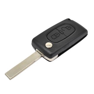 Funkschlüssel - 2 Tasten kompatibel für Peugeot/ Citroen - CPR119
