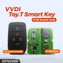 XSTO20EN Toyota XM38 Smart Key 5 Tasten PCB