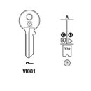 VI081 Silca  595%  V5S  VR5S   Zylinderschlüssel