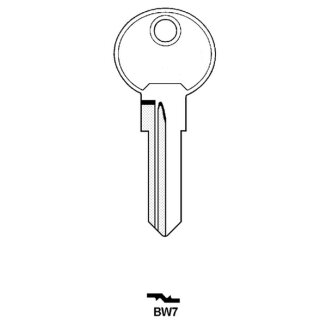 BW7  - Fahrzeugschlüssel