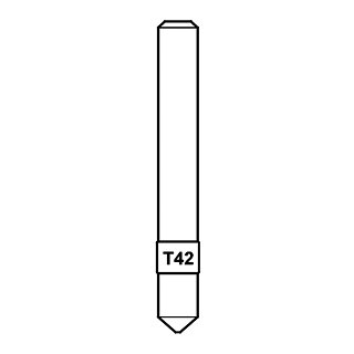 Taster Ø 6.00mm - von T1 bis T59 Taststifte T42