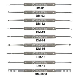 Doppelseitige Manuelle Picks (DSM) DM-08