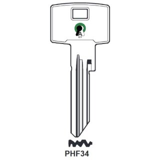 PHF34 Silca   1944/1   PFA-26D  - Zylinderschlüssel