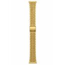 Uhrarmband Uhrenband Edelstahl goldfarben 18mm