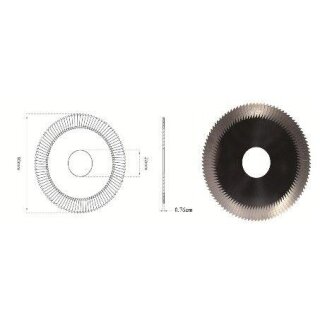 Fräser Ø 80.0x0.76x22x100  - SG36 HSS