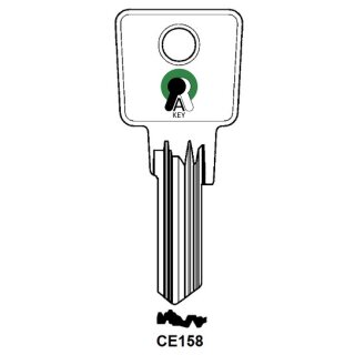 CE158 Silca - CS158S  - Zylinderschlüssel Sonderanlageprofil