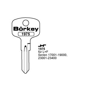 1975 Zylinderschlüssel für L+F