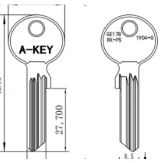 GE178RX-PS Universal 1904-0