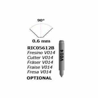 Fräser Ø 4.0mm - V014 -  RIC05612B