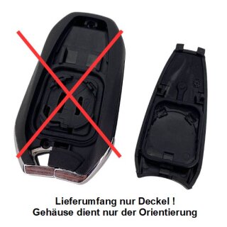 Deckel für Peugeot / Opel Smartkey 2er Pack