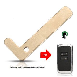VA2REN-A Notschlüssel geeignet für Renault Smartcard