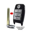 TOY49HY Notschlüssel geeignet für Hyundai Kia