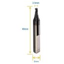Fräser Ø 6.0mm - WC011 - RIC01810B