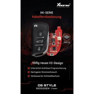 XKDS20EN DS Stil 3 Tasten