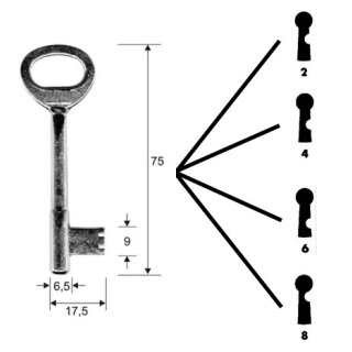 EWG L Keilbartschlüssel