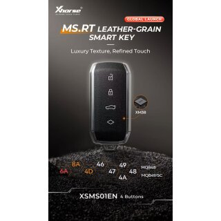 XSMS01EN XM38-Serie Universal-Smart-Key, 4 Tasten