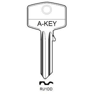 RU1DD A-Key Zylinderschlüssel