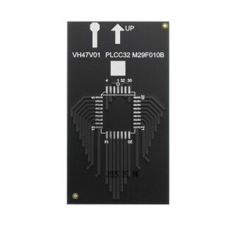 XDMP18GL  VH47 PLCC32 M29F010B Adapter