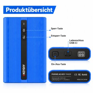 KEYDIY PAK09 Handy Ladeadapterbox