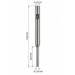 Ersatzstift für Stiftentferner Zange 1,36mm