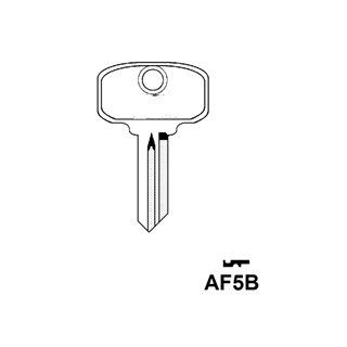 AF5B Silca - Fahrzeugschlüssel