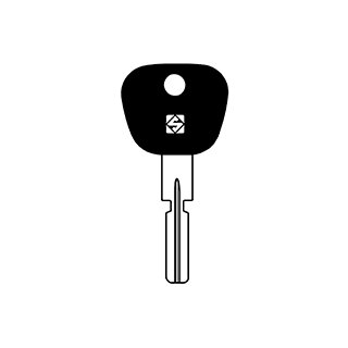 HU58AP     - Fahrzeugschlüssel