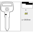 KW8         - Fahrzeugschlüssel