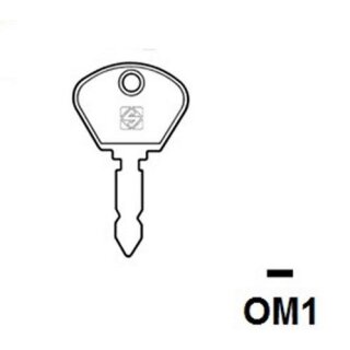 OM1P Silca - BH4, TT5P Fahrzeugschlüssel