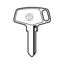 YH11R   -  Fahrzeugschlüssel