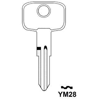 YM28      -     Fahrzeugschlüssel