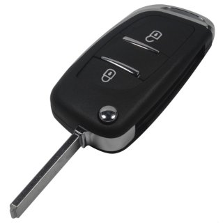 Funkschlüssel 2 Tasten kompatibel für Peugeot - Citroen - CPR121IEA