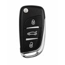 Funkschlüssel 3 Tasten kompatibel für Peugeot -...