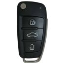 Funkschlüssel-Gehäuse  kompatibel für Audi...