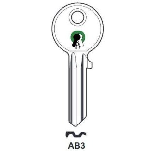 AB3 Silca 744%  AU5PD CI-5DP 1522L  ABU8  - Zylinderschlüssel