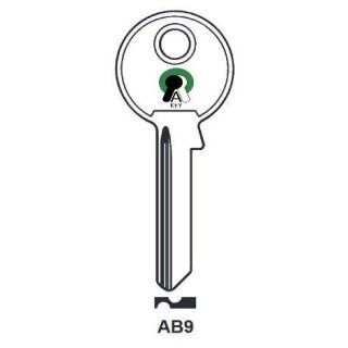 AB9 Silca AB4 AU17 - Zylinderschlüssel