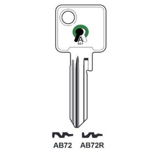 AB72 Silca  K1S 1756  ABU-70D - Zylinderschlüssel
