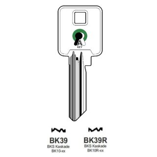 BK39R Silca KS20PPR 1769 1/2 Universalschlüssel Sonderprofil
