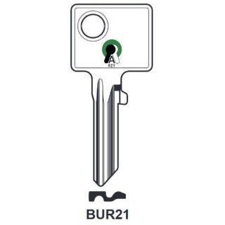 BUR21  1702   BG25  BUR-5D  BU4 1702   BG25  BUR-5D  BU4 - Zylinderschlüssel