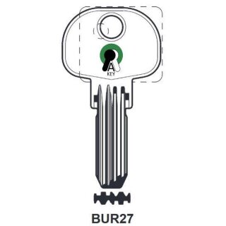 BUR27 Silca 1695 BG23R BUR-33 Bohrmuldenschlüssel - Zylinderschlüssel