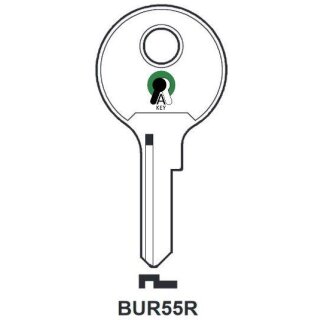 BUR55 Silca - Zylinderschlüssel
