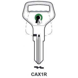 CAX1R Silca CSB1R  CSB-1D - Zylinderschlüssel