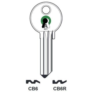 CB6 Silca 948L COR-1D COR6D CR18 EL16P180 - Zylinderschlüssel