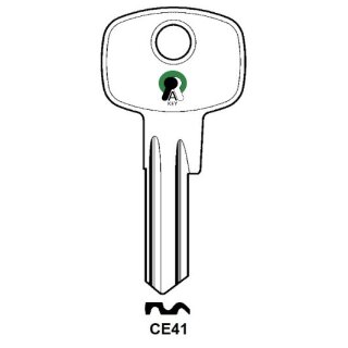 CE41 1902 CE4DN CS41  CE-53D - Rohling - Zylinderschlüssel
