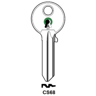 CS68 Silca1756  K1S  - Zylinderschlüssel