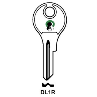 DL1R Silca 1184  DL1R  DLP-1 - Zylinderschlüssel