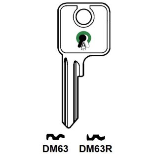 DM63 Silca DM36 DOM-26D DO63DM36 DOM-26D DO63 - Zylinderschlüssel